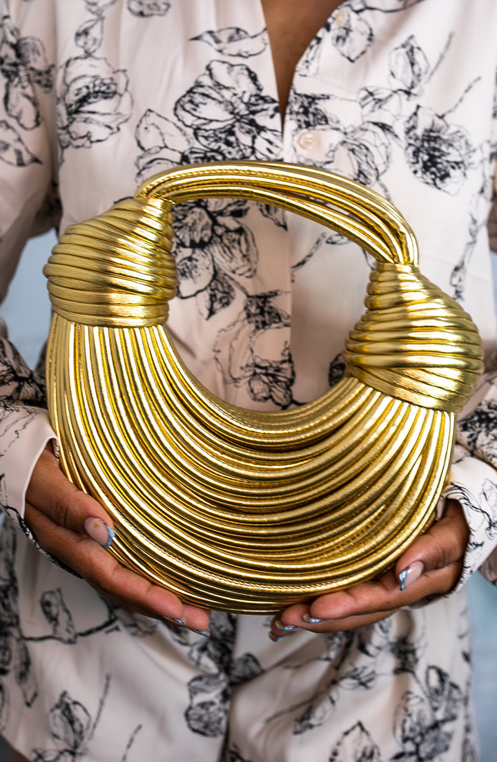 Unique Noodle Design Underarm Bag
