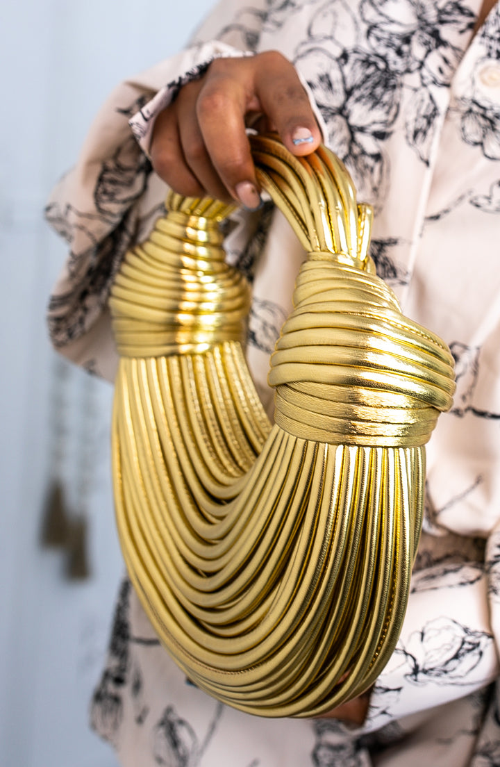 Unique Noodle Design Underarm Bag