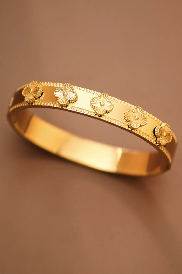 18k Waterproof Non-tarnish Stainless Steel Bangle