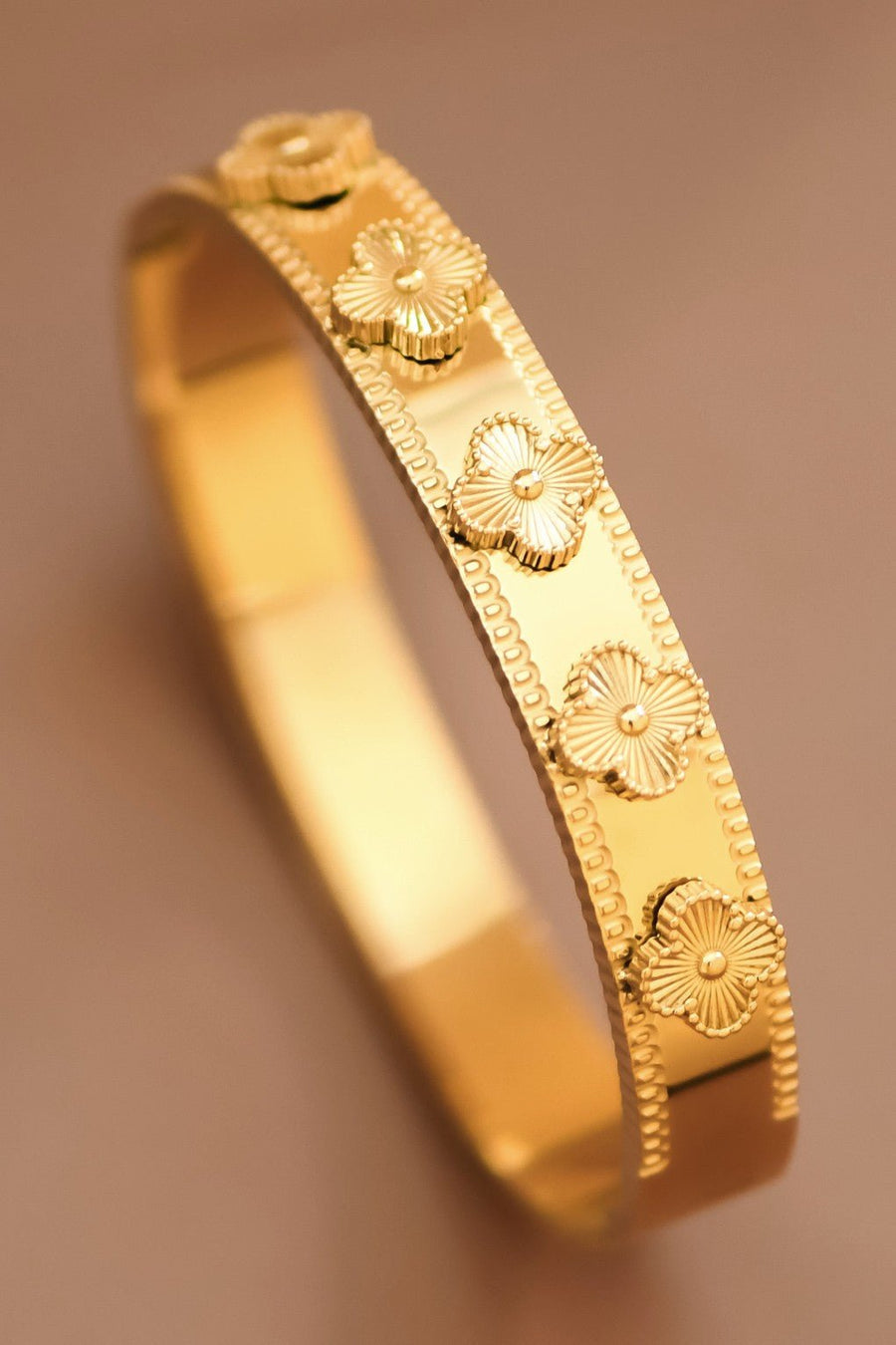 18k Waterproof Non-tarnish Stainless Steel Bangle