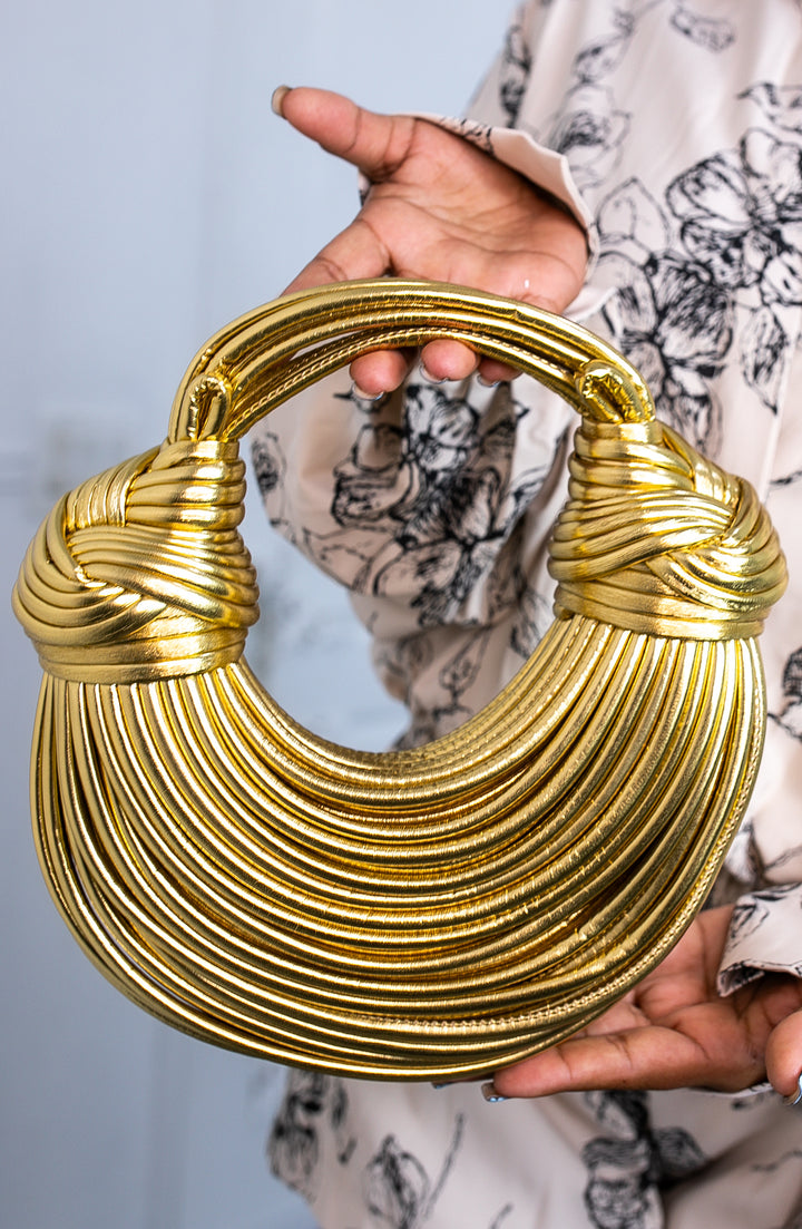 Unique Noodle Design Underarm Bag
