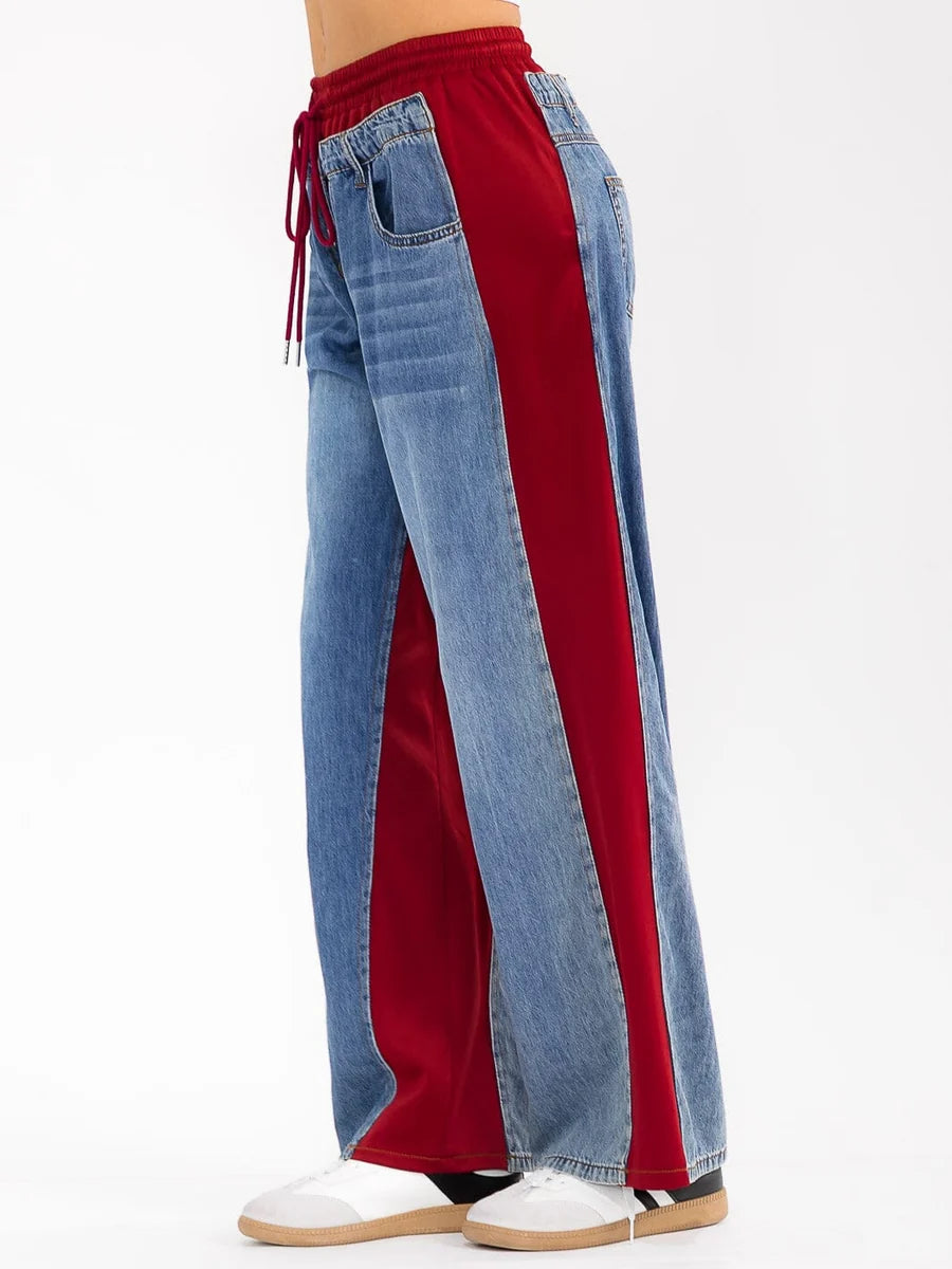 Apex Hybrid Wide Leg Jeans