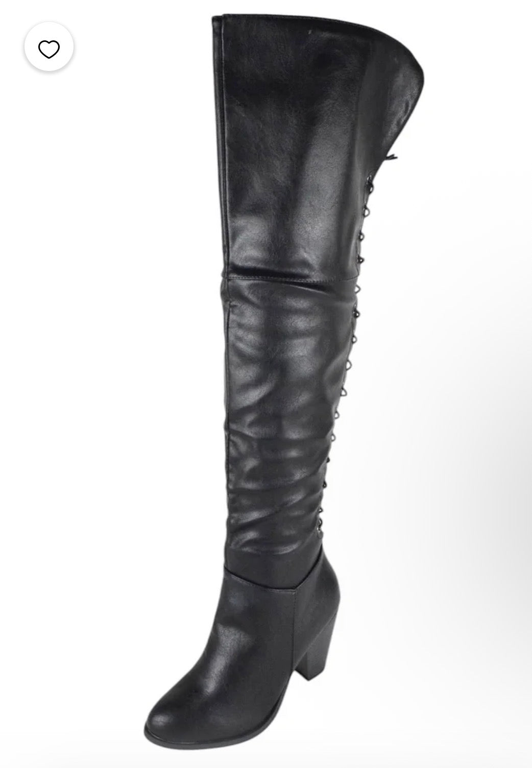 Convertible Lace-Up Knee-High & Thigh-High Boots