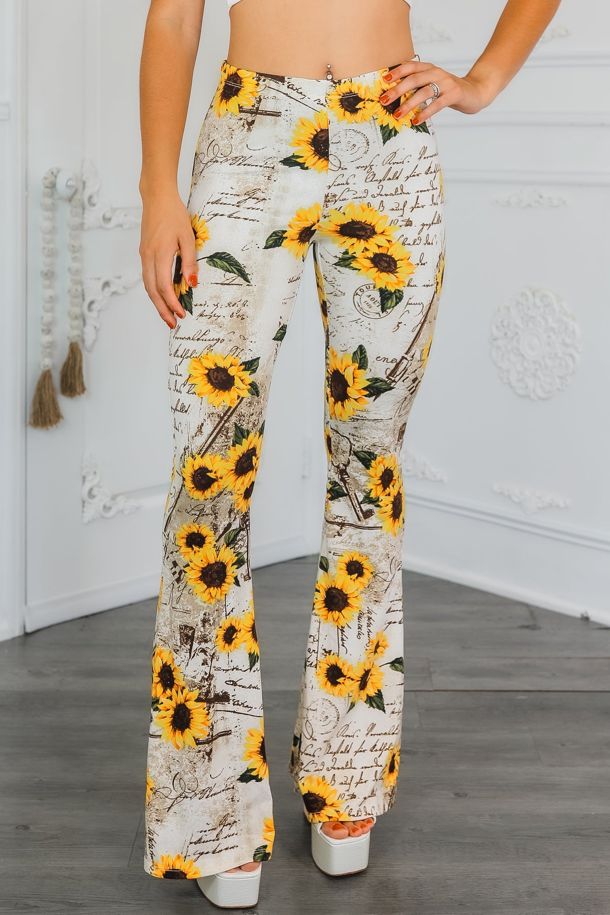 Sunflower flare pants on sale