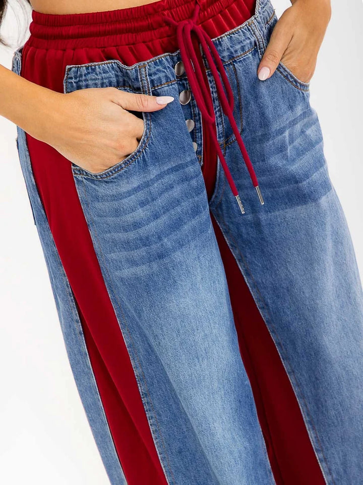 Apex Hybrid Wide Leg Jeans