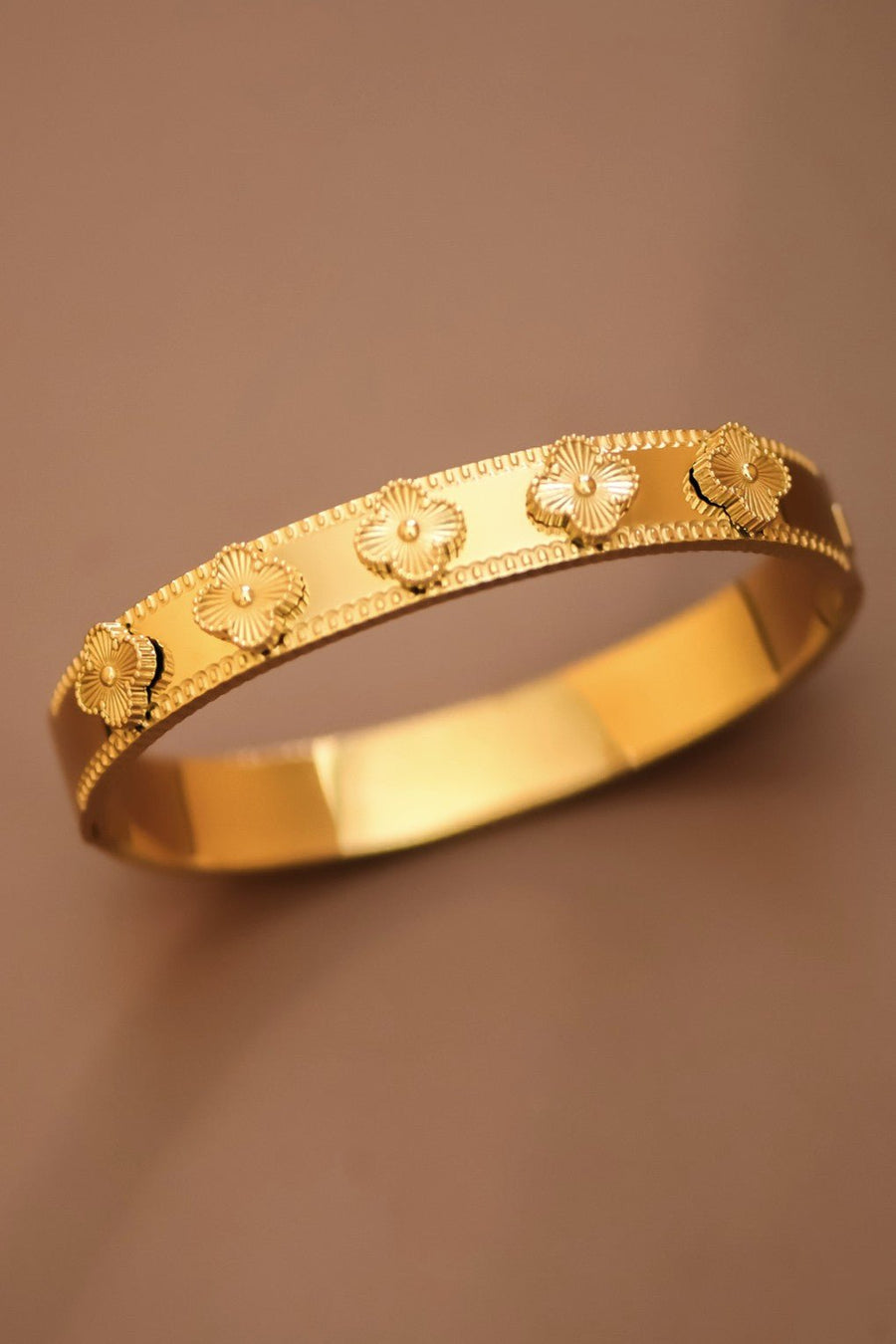 18k Waterproof Non-tarnish Stainless Steel Bangle