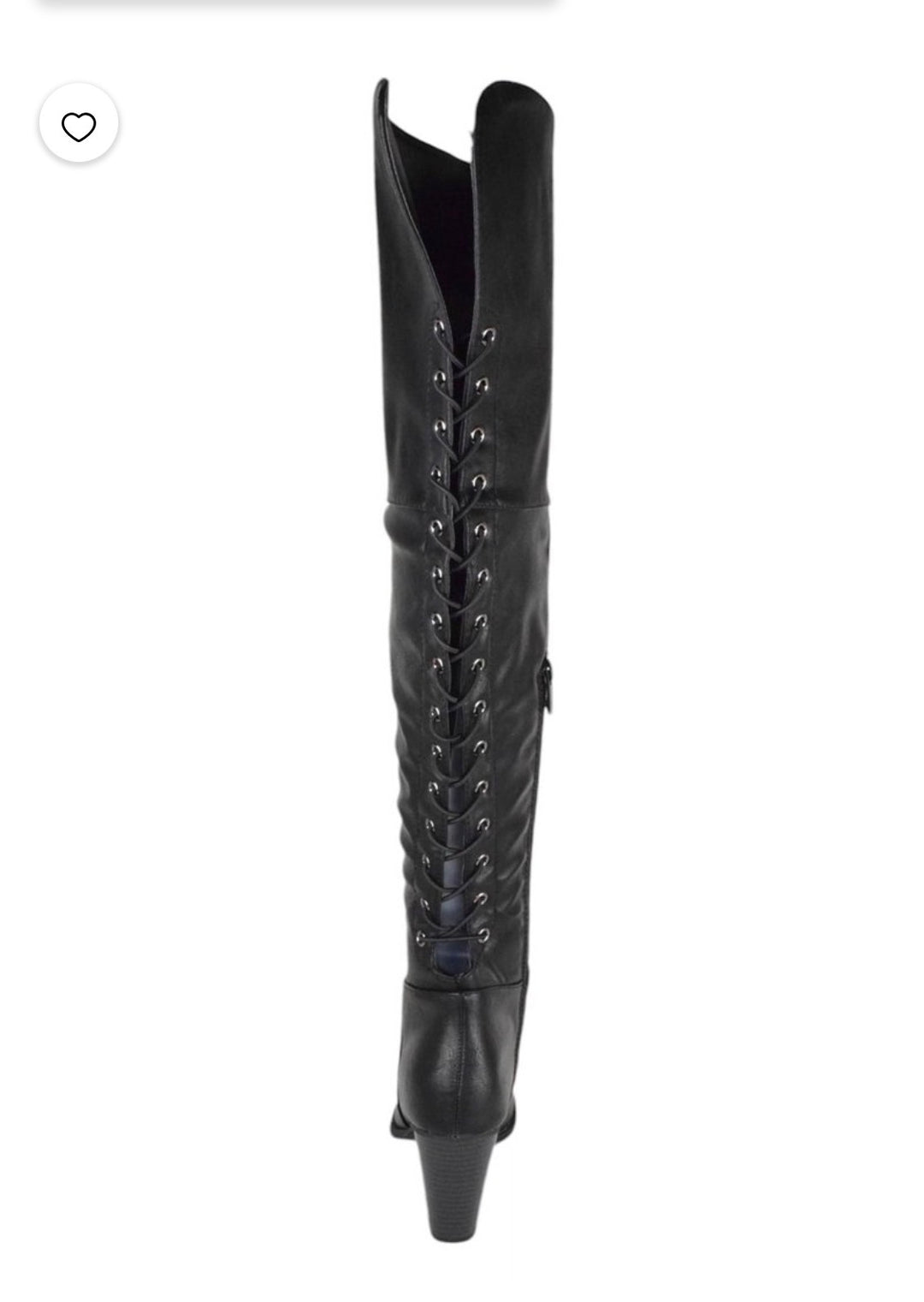 Convertible Lace-Up Knee-High & Thigh-High Boots