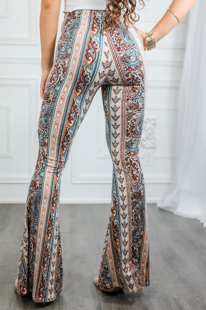 Paisley Infusion Bell Bottoms