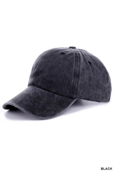 Vintage Washed Baseball Cap Hats