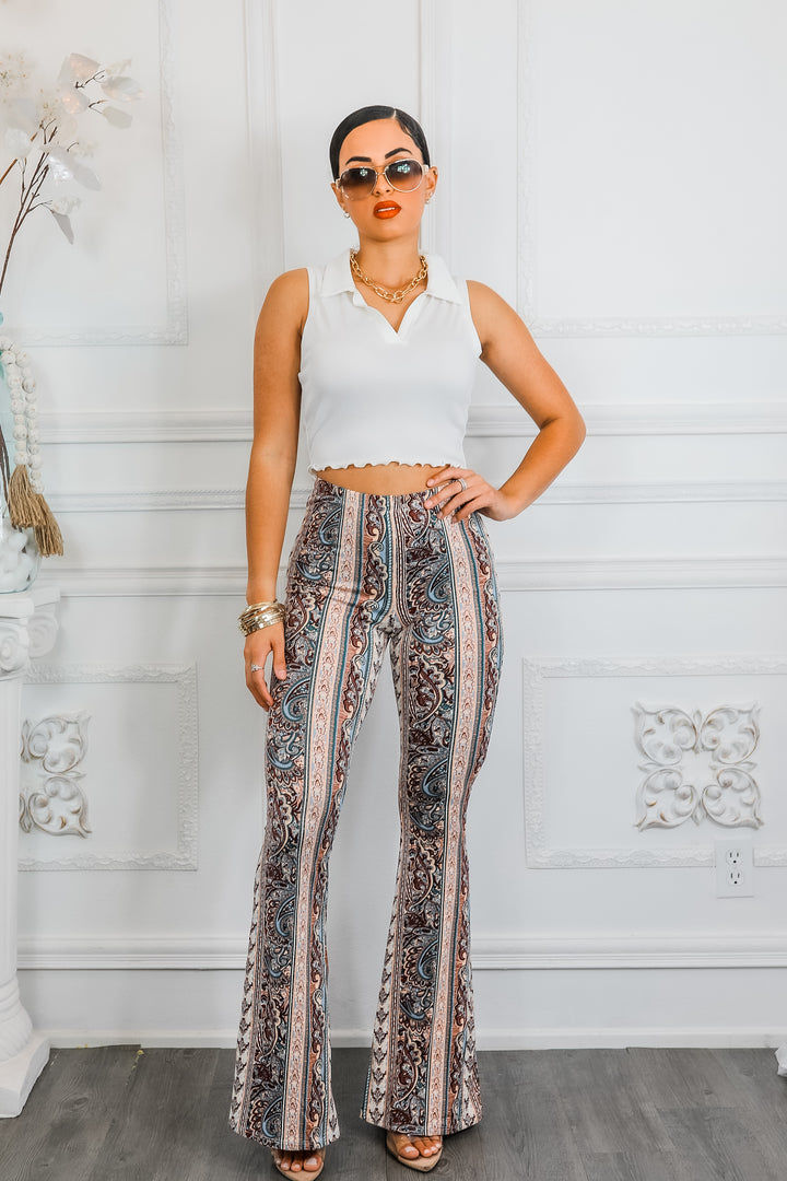 Paisley Infusion Bell Bottoms