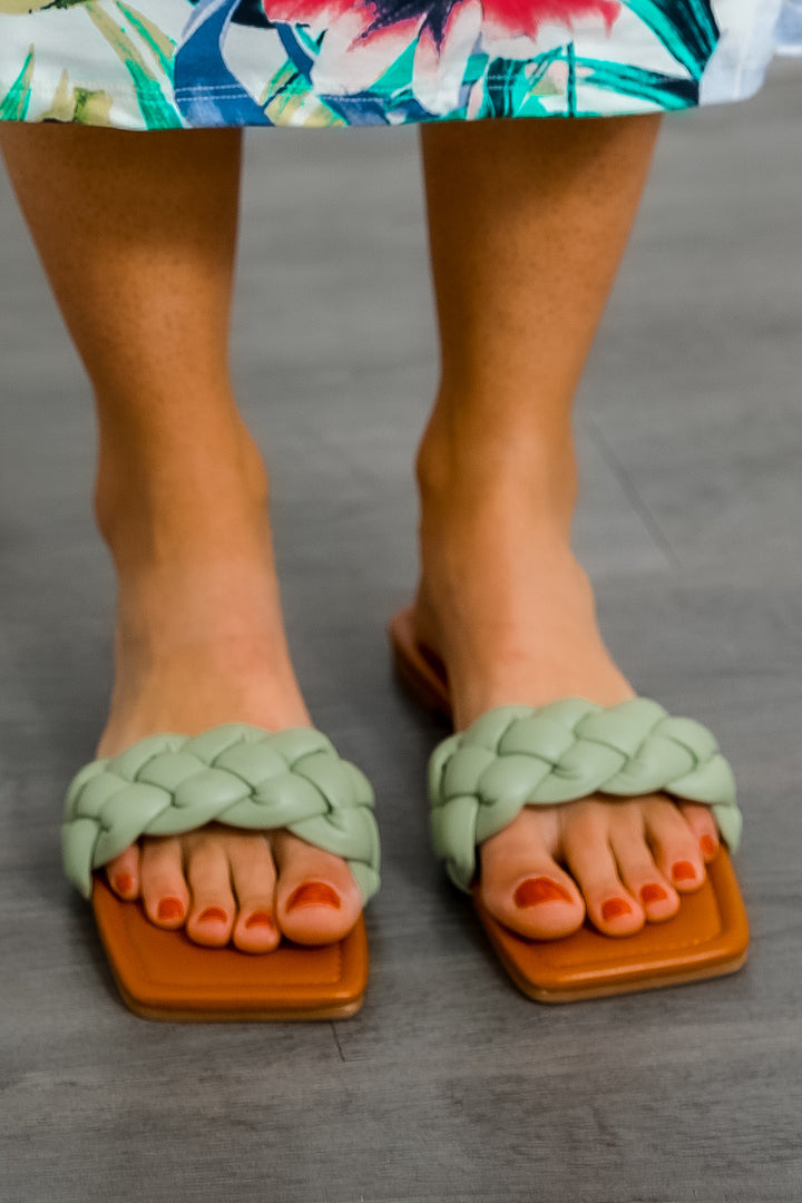 Slip Sage Luxe Braided Slides