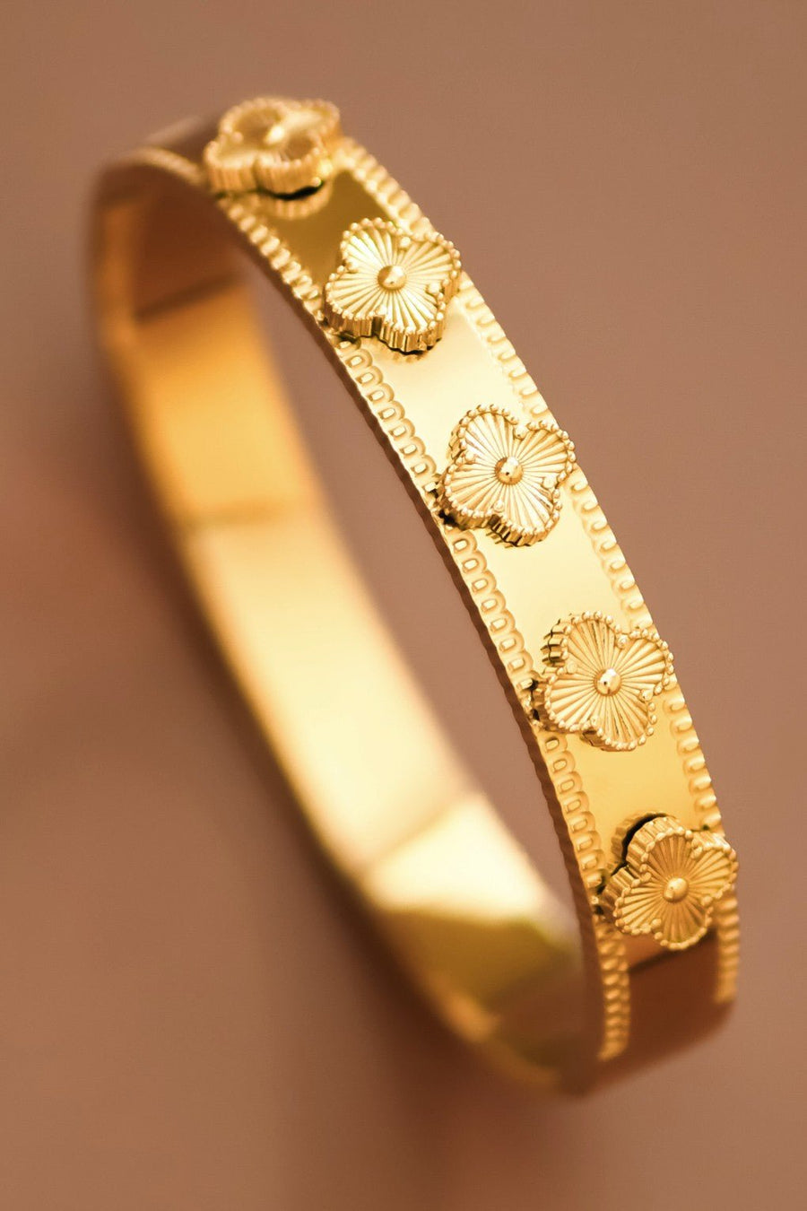 18k Waterproof Non-tarnish Stainless Steel Bangle