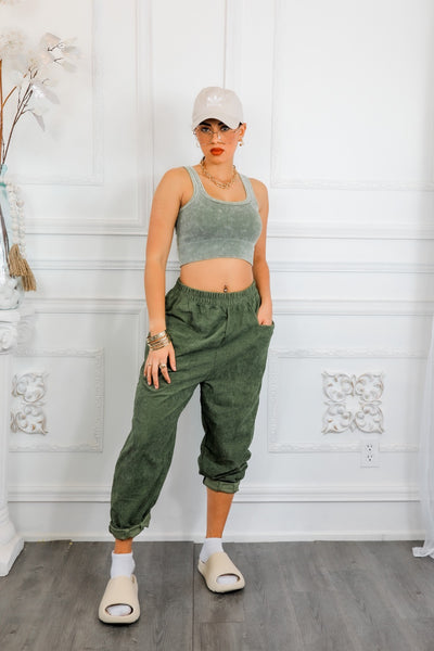 Not Your Ordinary Corduroy Pant Set