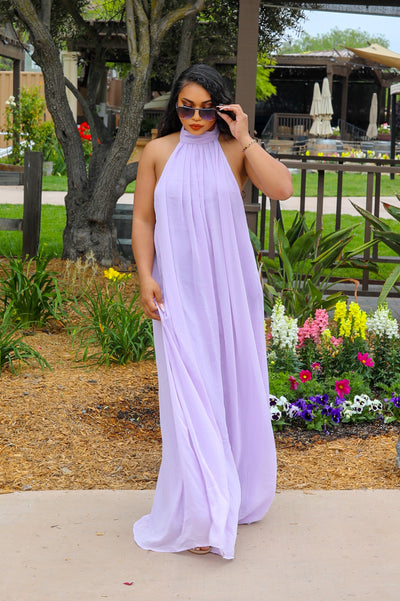 A Little Extra Wide Leg Halter Jumpsuit