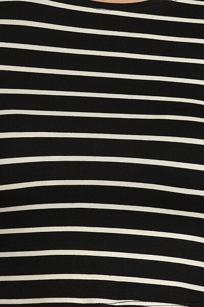 PinStripe It Set With Cropped Tee and Matching Skirt - SURELYMINE