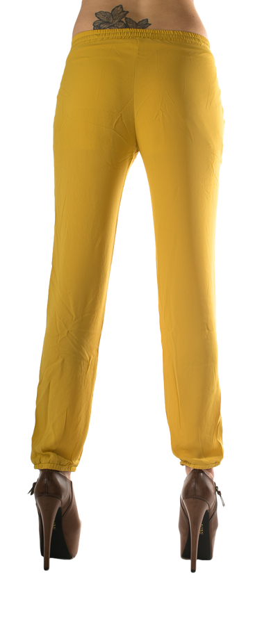 Mustard Fashion Skinny Slacks - SURELYMINE
