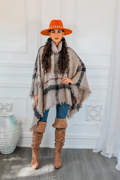 Two Ways Turtleneck Poncho
