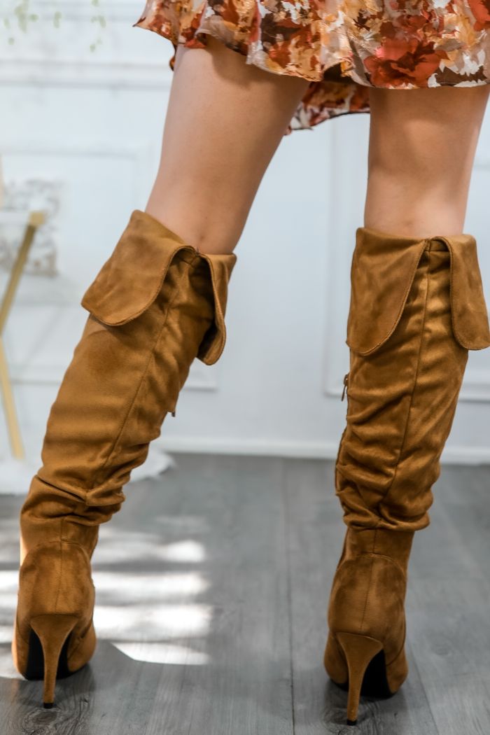 ★関税込★OPEN YY★BALLET SLOUCHY BOOTS★CAMEL★ ☆関税込☆OPEN YY☆BALLET SLOUCHY BOOTS☆CAMEL☆