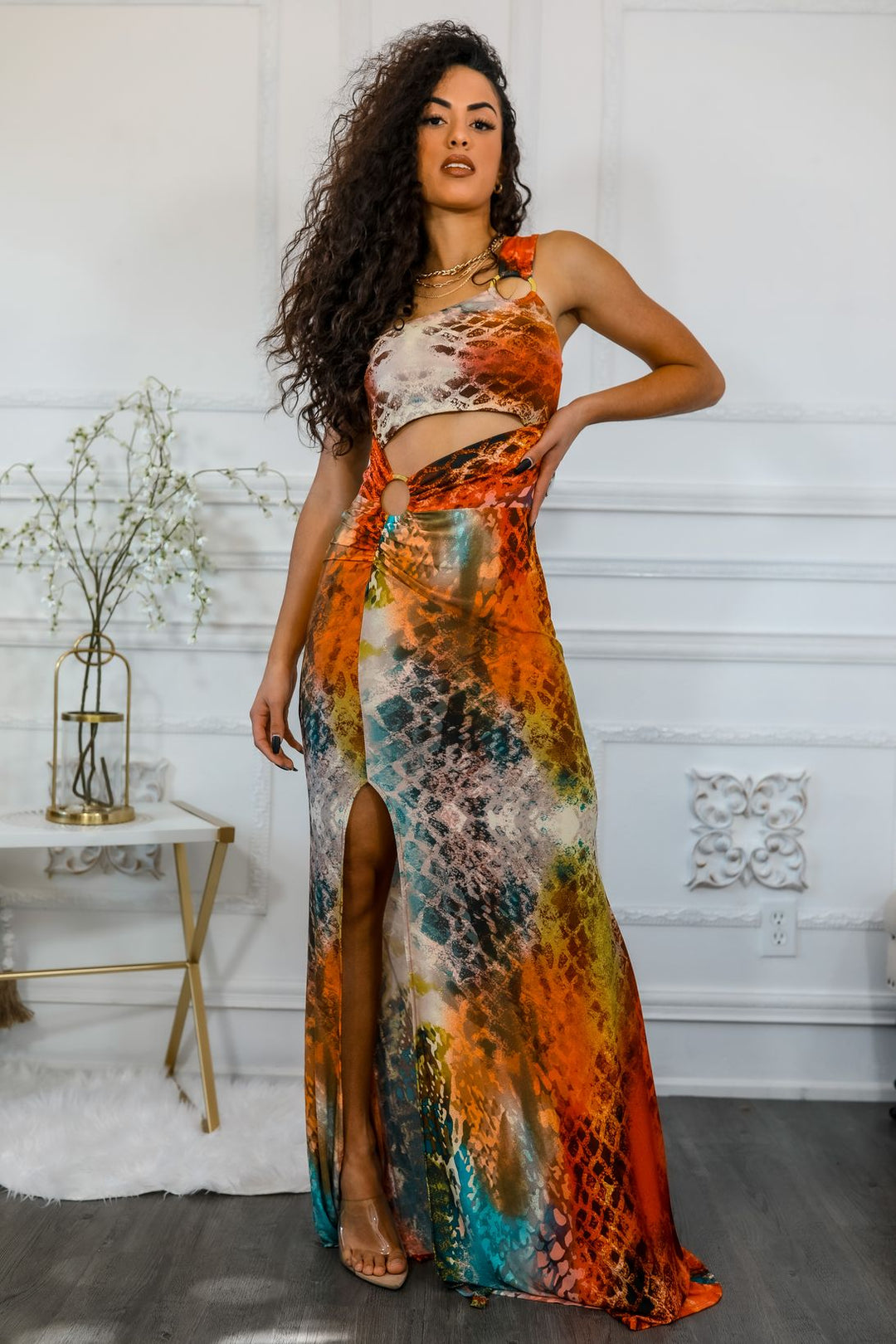 around the world maxi dress Around The World Maxi Dress, in Yellow Gauze, Size: 2XL