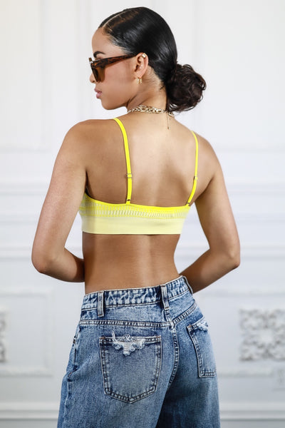 Seamless Shirred Bralette