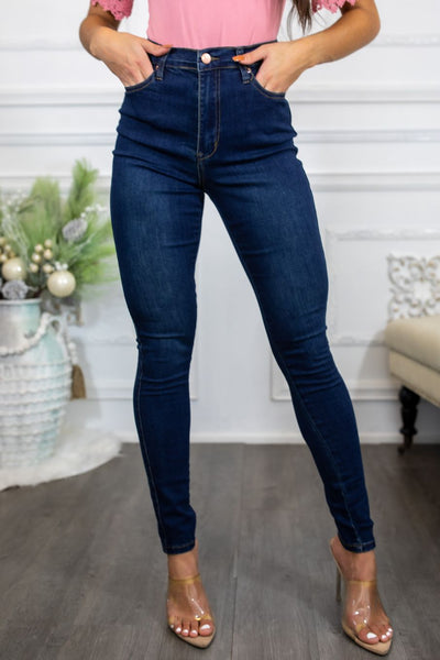 What You Want High Waisted Extreme Stretch Skinny Jeans
