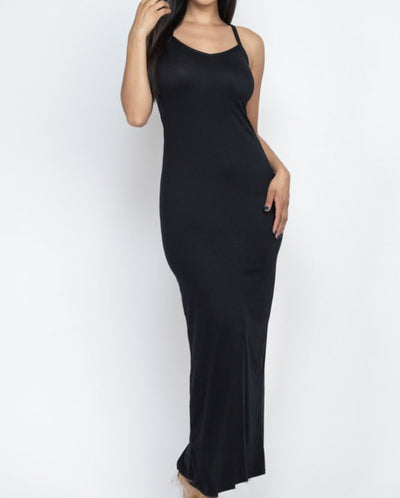 Your Everyday Racer Back Maxi Dress