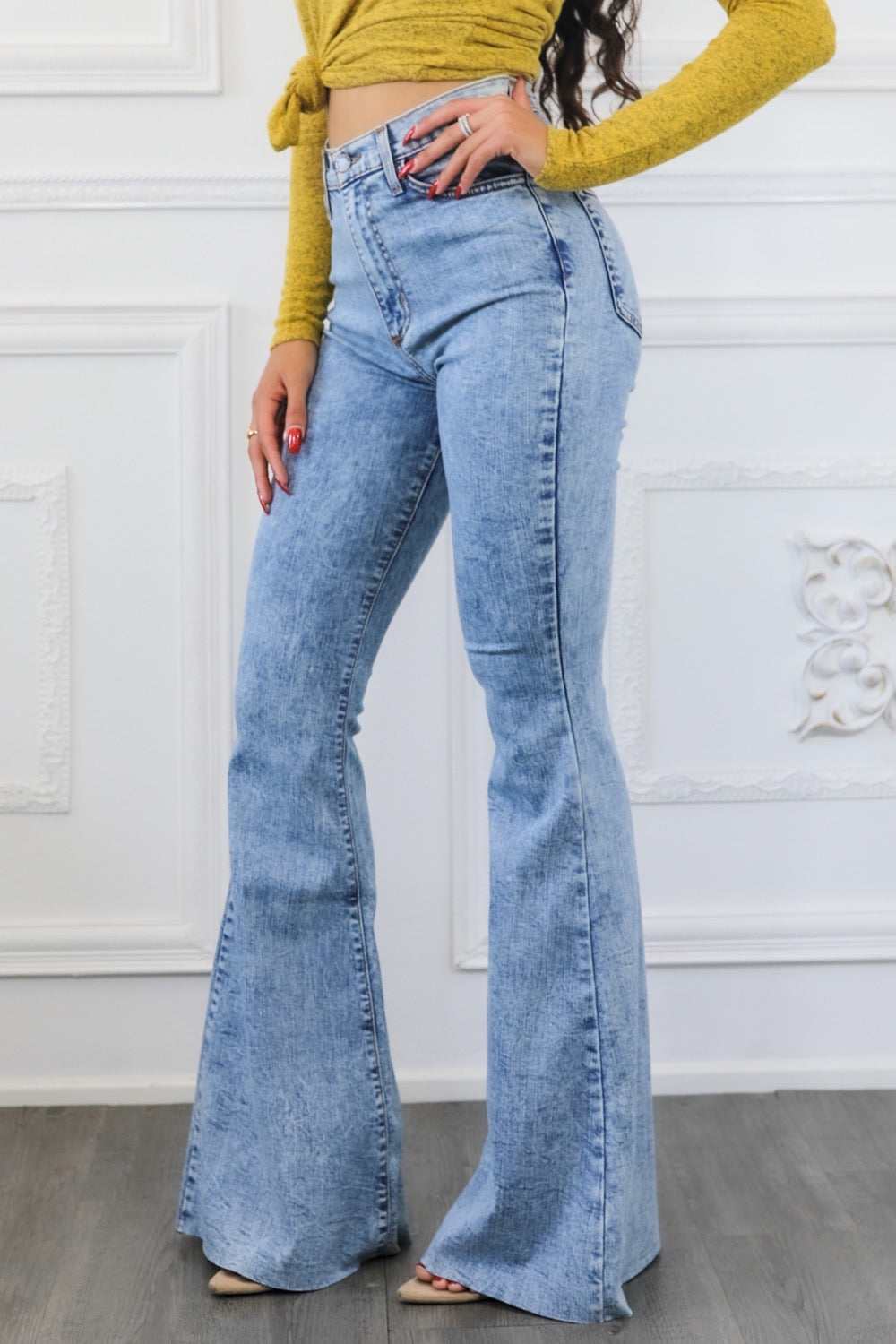 Flare Away High Rise Flare Jeans