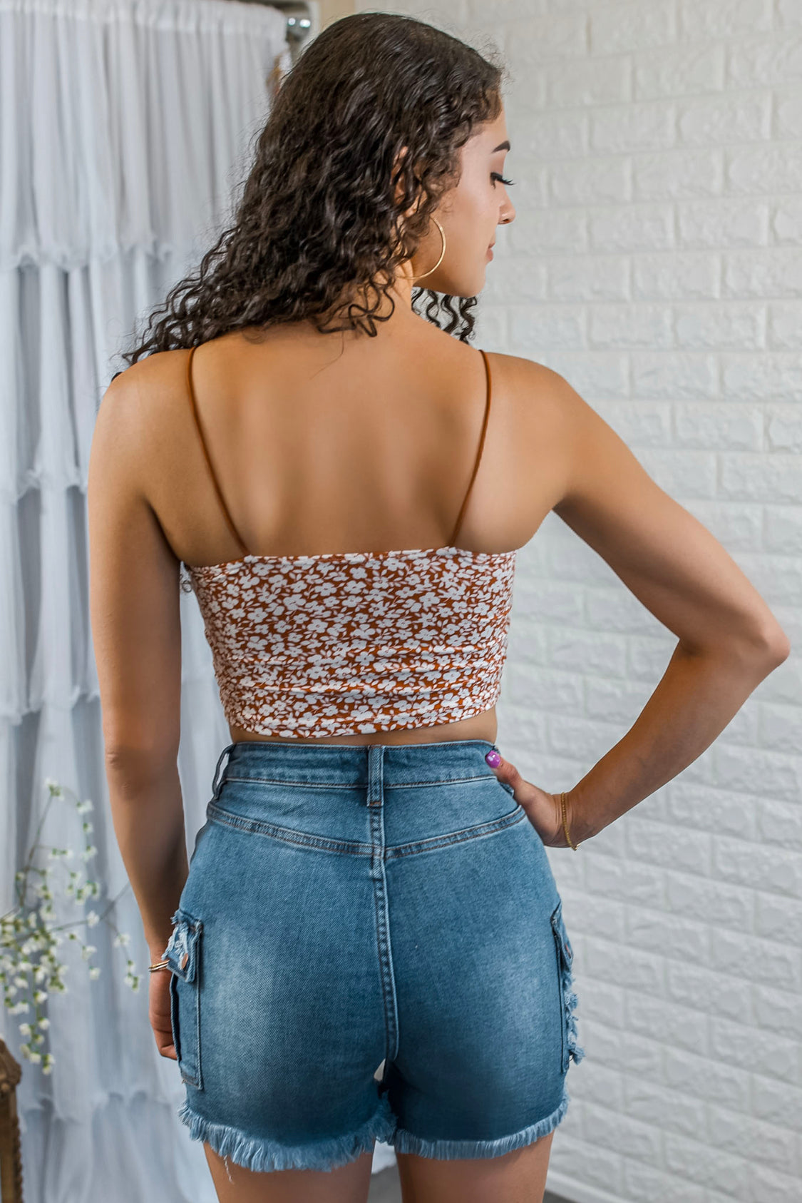 Sweetest Thing Front O Ring Bra Crop Top
