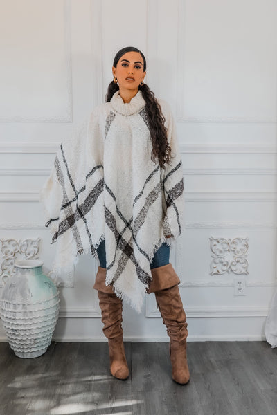 Two Ways Turtleneck Poncho